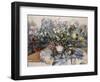 A Large Bouquet of Flowers, C.1892-95-Paul Cézanne-Framed Giclee Print