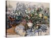 A Large Bouquet of Flowers-Paul Cézanne-Stretched Canvas