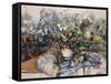 A Large Bouquet of Flowers-Paul Cézanne-Framed Stretched Canvas