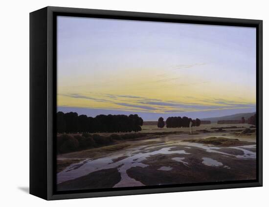 A Large Enclosure Near Dresden, 1832-Caspar David Friedrich-Framed Stretched Canvas