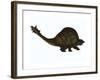 A Large Glyptodont from the Pleistocene Epoch-null-Framed Art Print