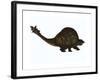 A Large Glyptodont from the Pleistocene Epoch-null-Framed Art Print