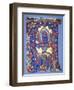 A Large Historiated 'A' with a Depiction of the Ascension, C.1450-Filippo Di Matteo Torelli-Framed Giclee Print