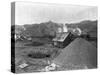 A Large Mining Facility Part of the Homestake Works-John C.H. Grabill-Stretched Canvas