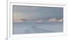 A Large Panorama of the Vatnajokull National Park Landscape in Iceland-Alex Saberi-Framed Photographic Print