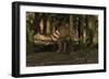 A Large Prestosuchus Moves Through the Brush-Stocktrek Images-Framed Premium Giclee Print