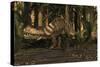 A Large Prestosuchus Moves Through the Brush-Stocktrek Images-Stretched Canvas