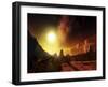 A Large Sun Heats This Alien Planet Which Bakes in Its Glow-Stocktrek Images-Framed Photographic Print