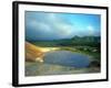 A Large Thermal Lake in the Collapsed Golovnino Volcano, Kurilsky Zapovednik, Russia-Igor Shpilenok-Framed Photographic Print