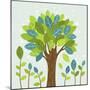 A Large Tree in the Center and Small Trees-TongRo-Mounted Giclee Print