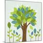 A Large Tree in the Center and Small Trees-TongRo-Mounted Giclee Print