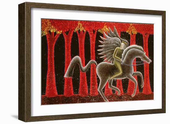 A Last Look Back, 1990-Celia Washington-Framed Giclee Print