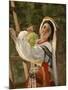 A Laughing Girl in South Italian Dress, 1857-Yevgraf Semyonovich Sorokin-Mounted Premium Giclee Print