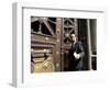 A Lawyer Leaving the Courthouse, Santiago, Chile, South America-Aaron McCoy-Framed Photographic Print