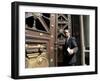 A Lawyer Leaving the Courthouse, Santiago, Chile, South America-Aaron McCoy-Framed Photographic Print