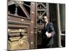 A Lawyer Leaving the Courthouse, Santiago, Chile, South America-Aaron McCoy-Mounted Photographic Print