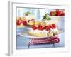 A Layered Dessert Made of Sponge Fingers, Cream and Berries-Frank Weymann-Framed Photographic Print