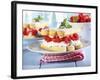 A Layered Dessert Made of Sponge Fingers, Cream and Berries-Frank Weymann-Framed Photographic Print