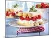 A Layered Dessert Made of Sponge Fingers, Cream and Berries-Frank Weymann-Mounted Photographic Print