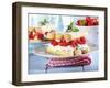 A Layered Dessert Made of Sponge Fingers, Cream and Berries-Frank Weymann-Framed Photographic Print