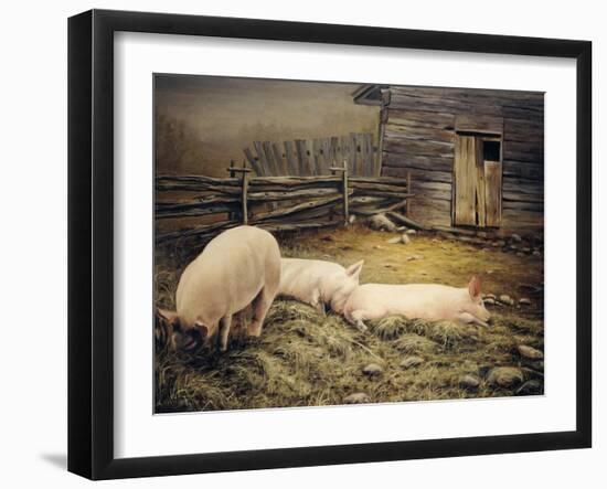 A Lazy Day-Kevin Dodds-Framed Giclee Print