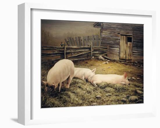 A Lazy Day-Kevin Dodds-Framed Giclee Print