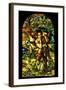 A Leaded and Plated Favrile Glass Window, C.1895-null-Framed Giclee Print