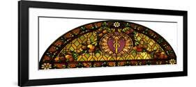 A Leaded and Plated Favrile Glass Window-Tiffany Studios-Framed Giclee Print