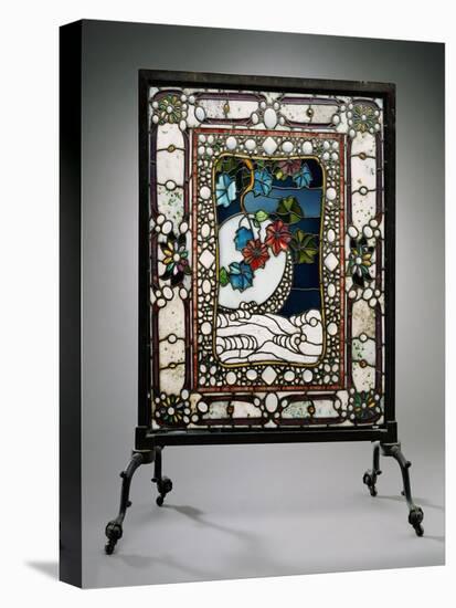 A Leaded Glass Fire Screen-Adler & Sullivan-Stretched Canvas