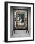 A Leaded Glass Fire Screen-Adler & Sullivan-Framed Giclee Print