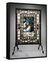 A Leaded Glass Fire Screen-Adler & Sullivan-Framed Stretched Canvas
