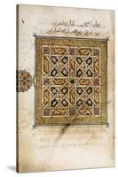 A Leaf from a Qur'An Manuscript-null-Stretched Canvas