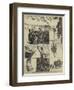 A Leaf from an Artist's Note Book on Thanksgiving Day-Arthur Boyd Houghton-Framed Premium Giclee Print