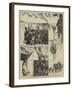 A Leaf from an Artist's Note Book on Thanksgiving Day-Arthur Boyd Houghton-Framed Giclee Print