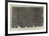 A Leaf of Mr Shapira's Supposed Manuscript of Deuteronomy, at the British Museum-null-Framed Giclee Print