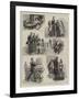 A Leap Year Dance at Yokohama Given to the Officers of the British Squadron-null-Framed Giclee Print