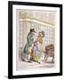 A Leering Man Making Advances to a Girl, New Bond Street, Westminster, London, 1796-James Gillray-Framed Giclee Print