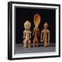 A Lega Bone Figure, a Lega Ivory Spoon and a Pende Bone Whistle-null-Framed Giclee Print