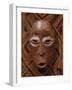 A Lega Bone Mask, Lukunga-null-Framed Giclee Print