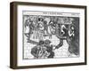 A Legend of Camelot. Part 1, 1866-George Du Maurier-Framed Giclee Print