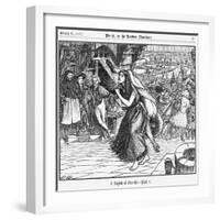 A Legend of Camelot - Part 2, 1866-George Du Maurier-Framed Giclee Print