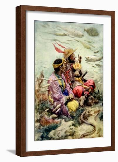 A Legend of Old Japan-Arthur C. Michael-Framed Giclee Print