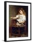 A Leisure Hour, 1881-John George Brown-Framed Giclee Print