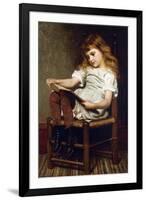 A Leisure Hour, 1881-John George Brown-Framed Giclee Print