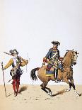 Imperial Gendarmerie of Paris, 1813-A Lemercier-Framed Stretched Canvas