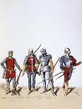 Troops of the Royal Guard, 12th-16th Century-A Lemercier-Giclee Print