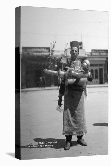 A Lemonade Vendor, Damascus, Syria, C1920s-C1930s-null-Stretched Canvas