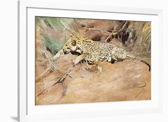 A Leopard-Kuhnert Wilhelm-Framed Giclee Print