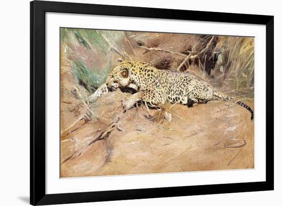 A Leopard-Kuhnert Wilhelm-Framed Giclee Print