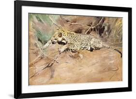 A Leopard-Kuhnert Wilhelm-Framed Giclee Print